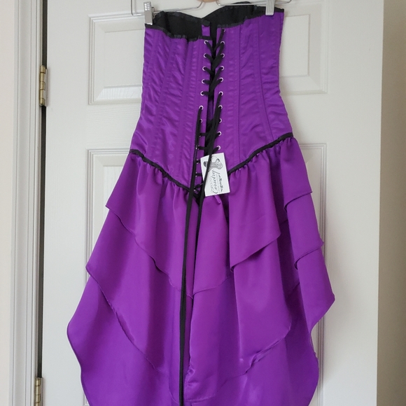 Purple Sofia Diadem Corset Dress - Picture 2 of 6